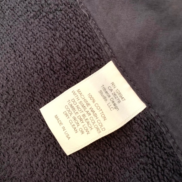 Nili Lotan Kiki Sweatpant in Washed Black - Picture 9 of 9